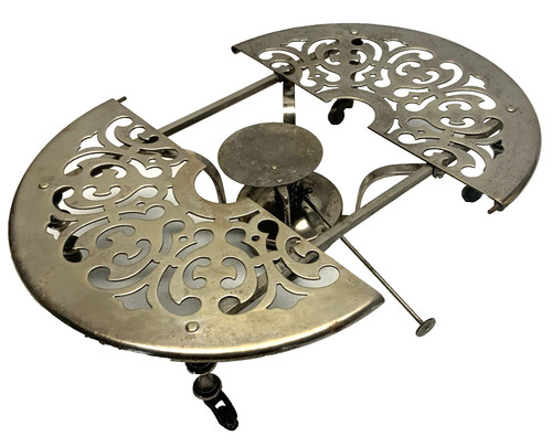 Ancien dessous plat laiton - dessous, de