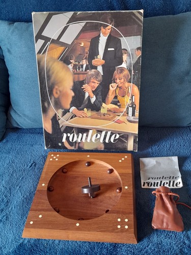 Ancien jeu roulette - jeu, bois