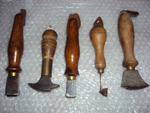 Outil ancien fer lisser - ancien,
